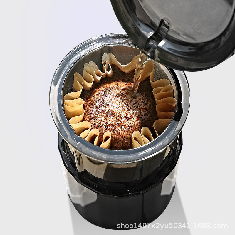 Portable 3-in-1 Pour-Over Coffee Travel Set - Retro Luxury Master Kit