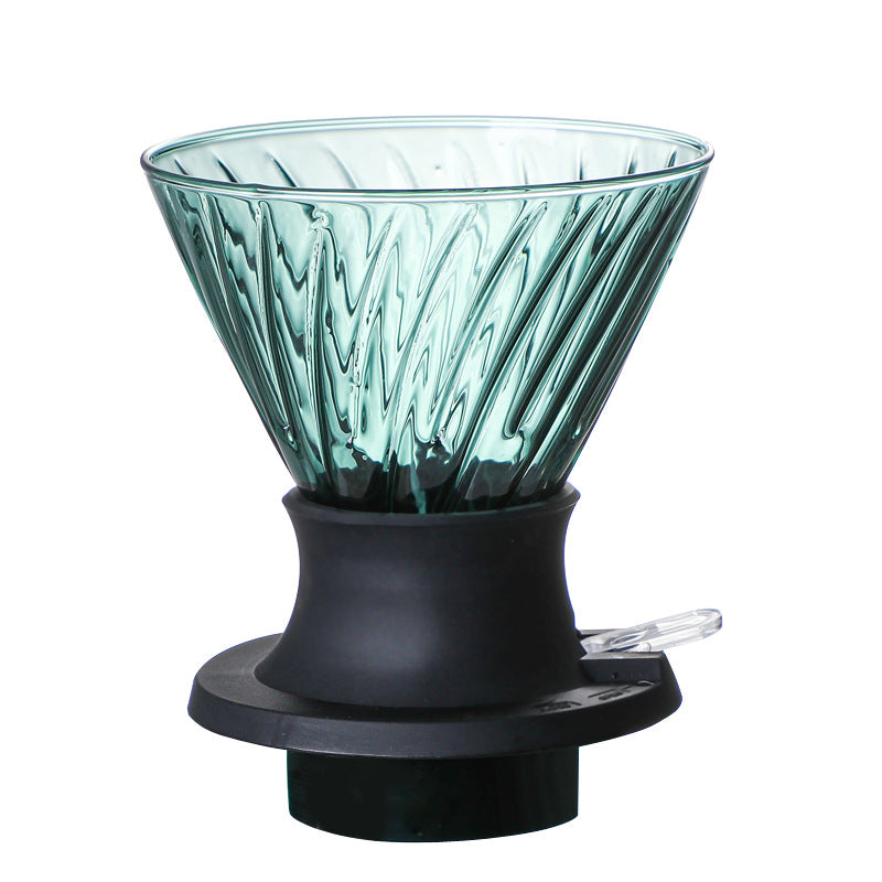Elegant Glass Coffee Server & Immersion Dripper Set - V60 Pour Over System