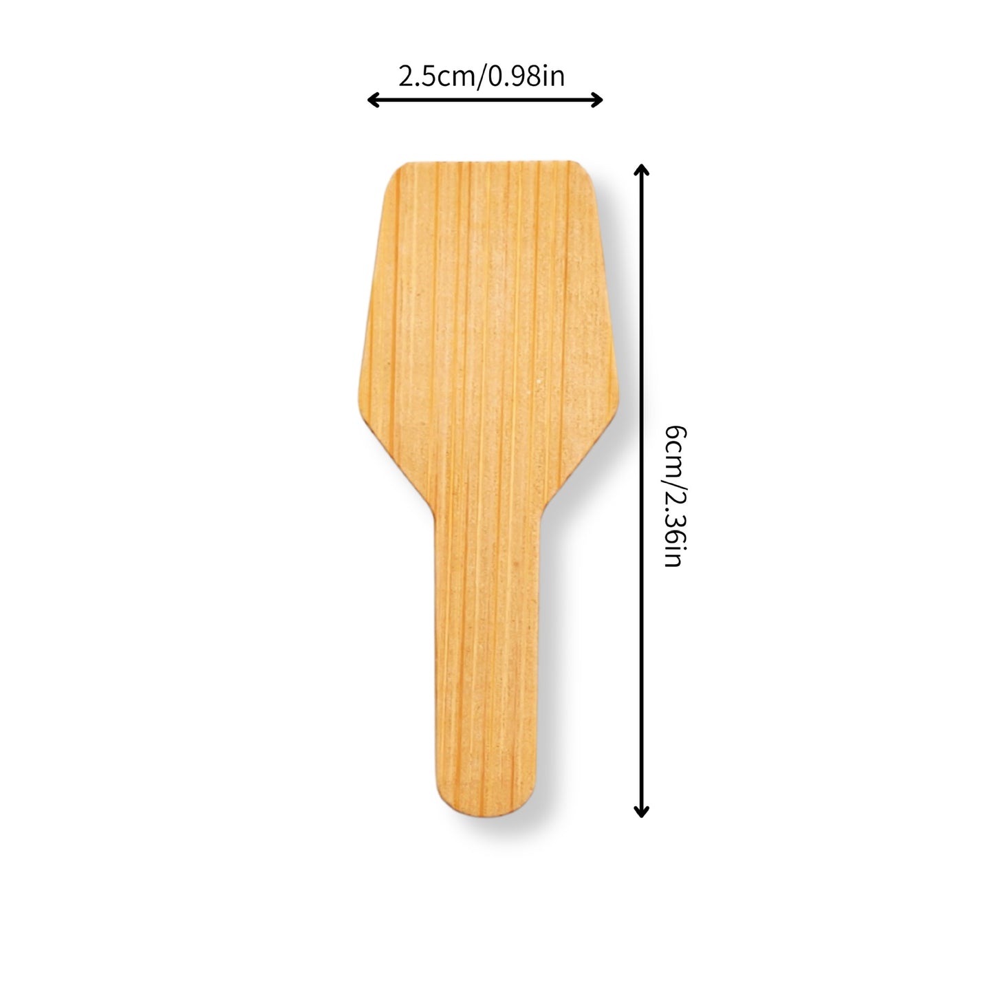 Mini Bamboo Tasting Spoons - Disposable Eco-Friendly Dessert Spoons (100 Count)