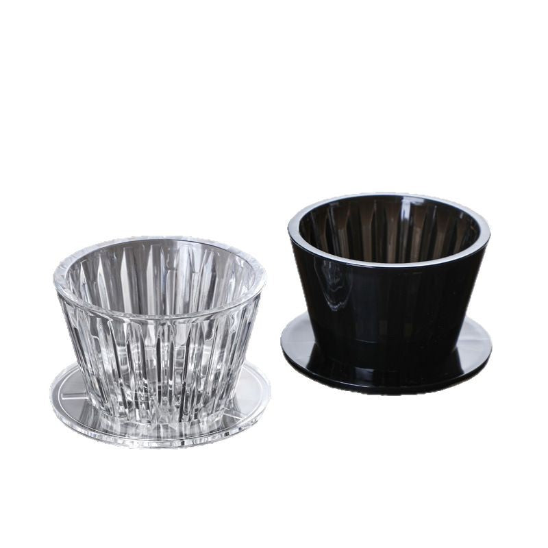 Double-Layer Borosilicate Glass V60 Coffee Server Set