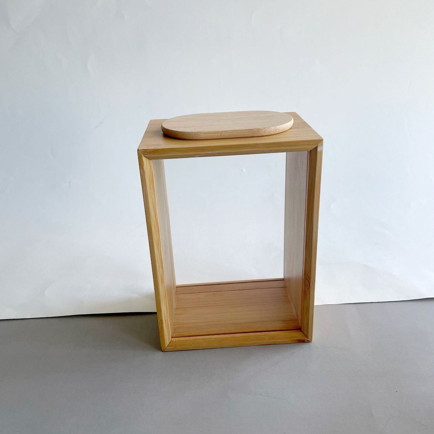 Best-selling large-capacity bamboo storage canister—versatile, airtight container for tea, coffee, snacks, and nuts.