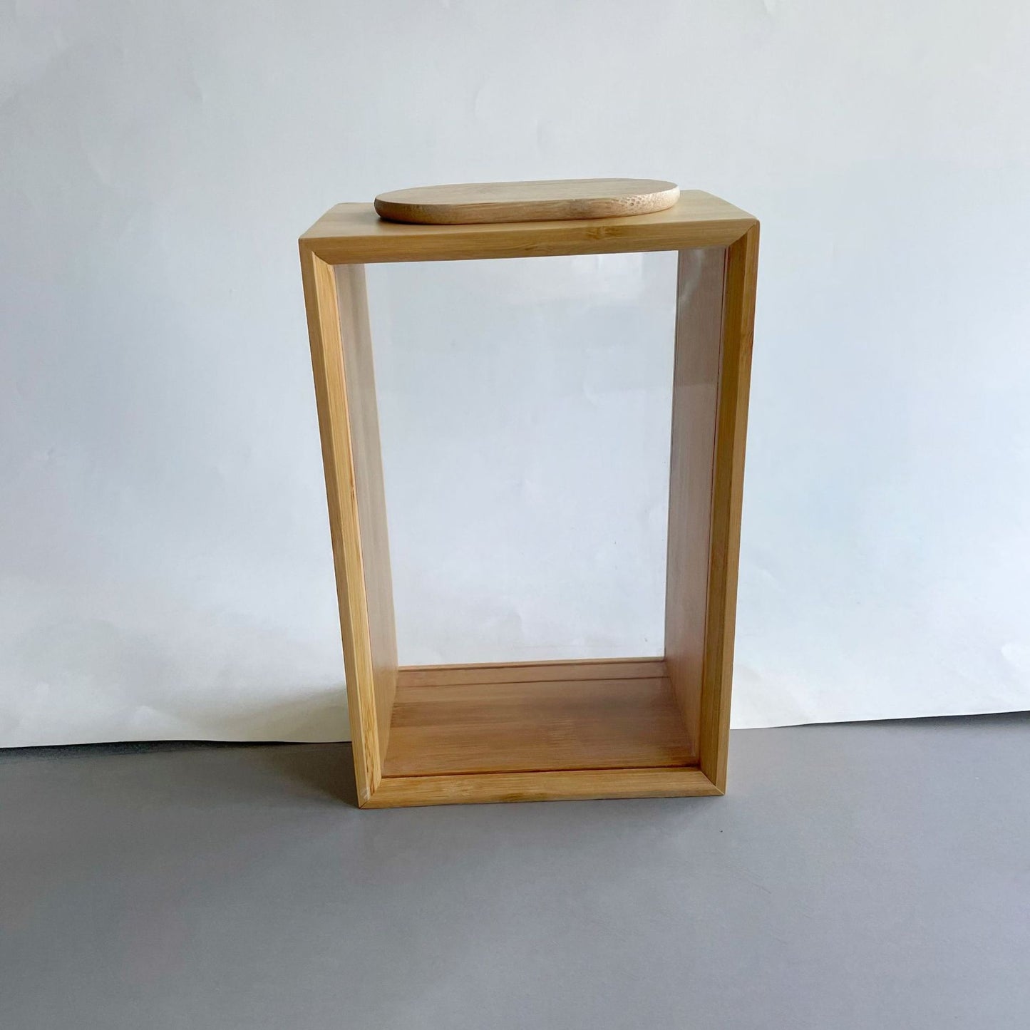 Best-selling large-capacity bamboo storage canister—versatile, airtight container for tea, coffee, snacks, and nuts.
