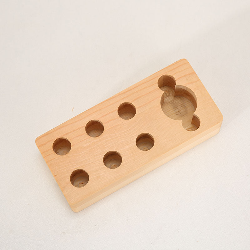 Artisanal Irregular Flower-Shaped Wooden Sushi & Sashimi Platter - Japanese Zen Tray