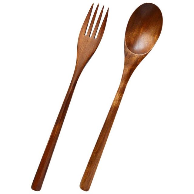 Modern Bamboo Salad Hands