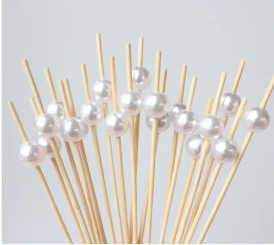 Pearl Decorative Cocktail Picks