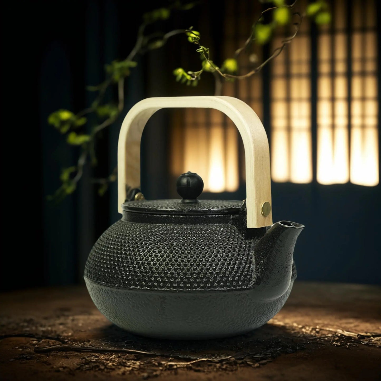 Traditional Japanese Cast Iron Teapot - Premium Tetsubin Kettle for Tea Lovers