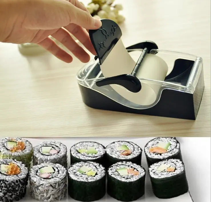 Easy DIY Sushi Mold Set - Professional Grade Manual Sushi Maker Sushi Chef Home