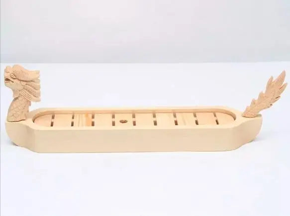 Custom Logo Japanese Dragon Sushi Tray - Elegant Lacquer-Style Seafood Plate Japanese Dining Gear