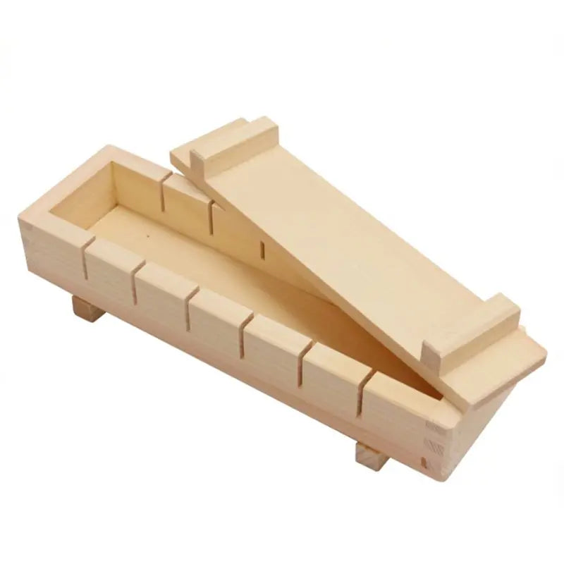 Traditional Wooden Sushi Press Mold - Rectangular Oshizushi Maker Sushi Chef Home