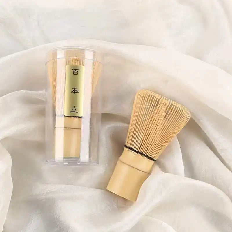 Newell Traditional Hand-Carved Natural Bamboo Matcha Whisk (Chasen) - Artisanal Tea Tool