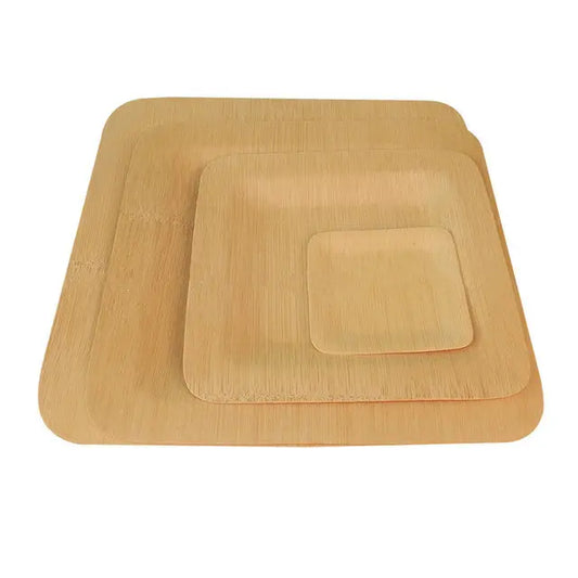 Disposable Bamboo Dinner Plates