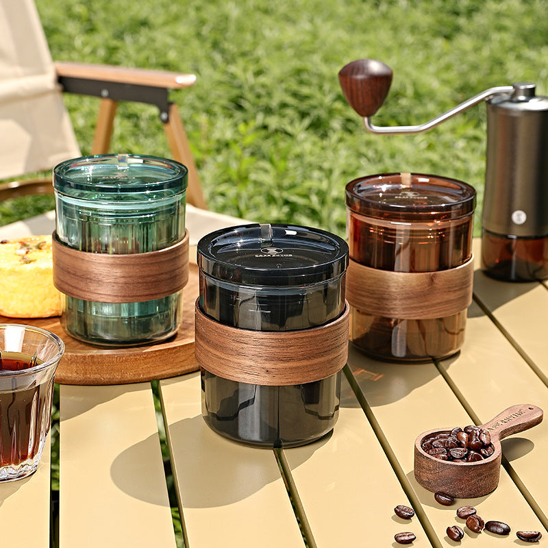 Portable 3-in-1 Pour-Over Coffee Travel Set - Retro Luxury Master Kit