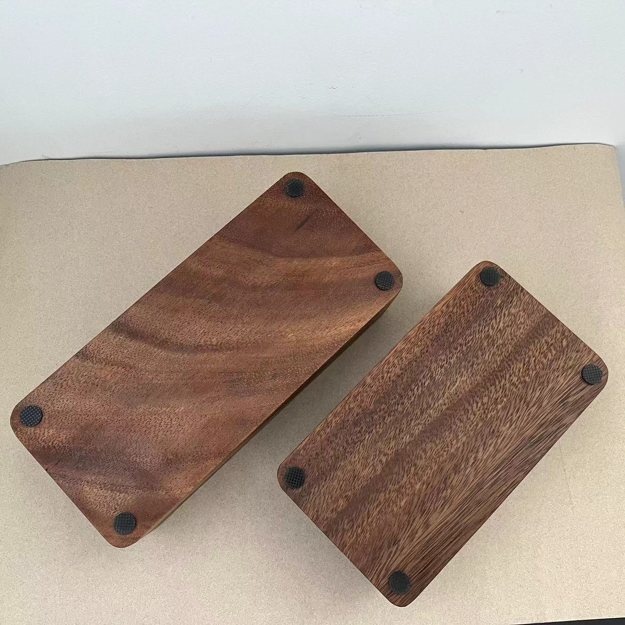 Artisanal Walnut Wood Espresso Tamper Station & Organizer Set - Universal 51-58mm