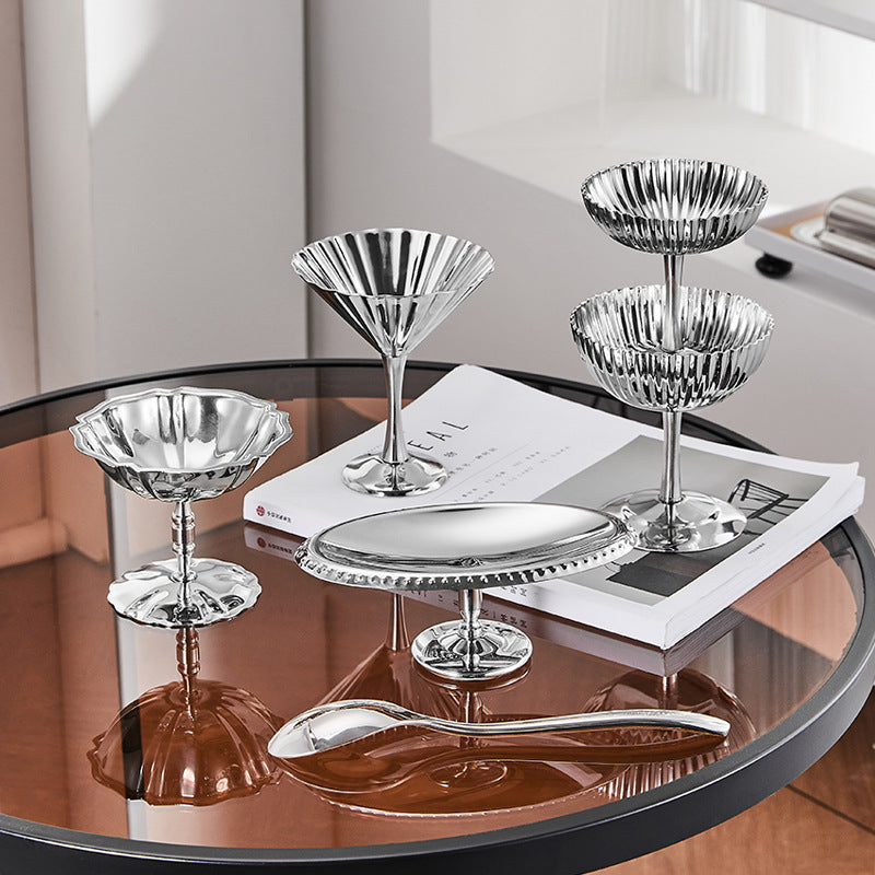Artisanal 'ins-style' Stainless Steel Dessert & Ice Cream Cup Collection - Professional Barware