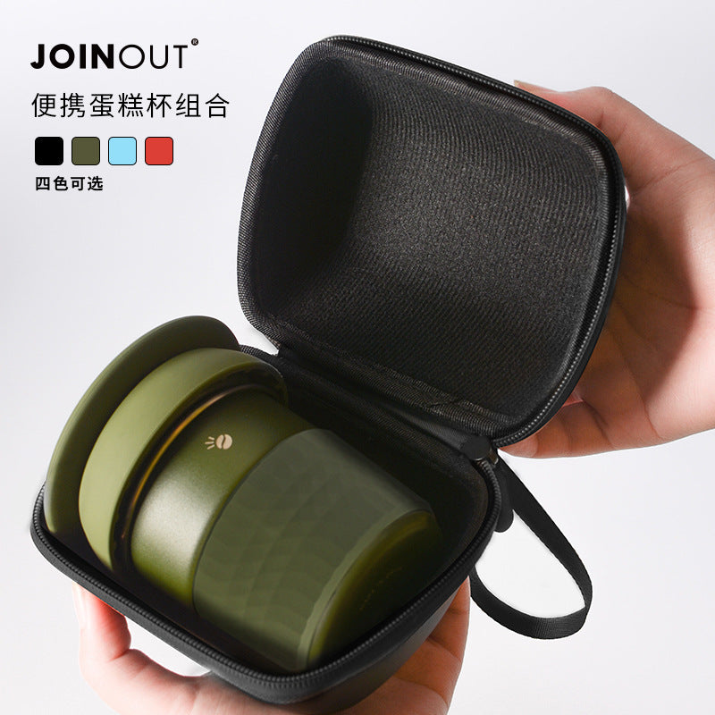 Portable Travel Pour-Over Coffee Set - Compact Outdoor Camping Kit