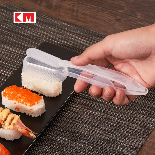 Professional Hand-Press Sushi Mold with Handle - DIY Nigiri & Gunkan Maker