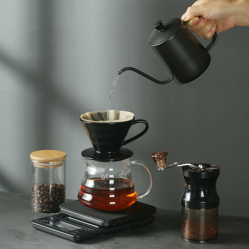 Professional Portable V60 Pour-Over Coffee Kit - Outdoor Camping Master Set