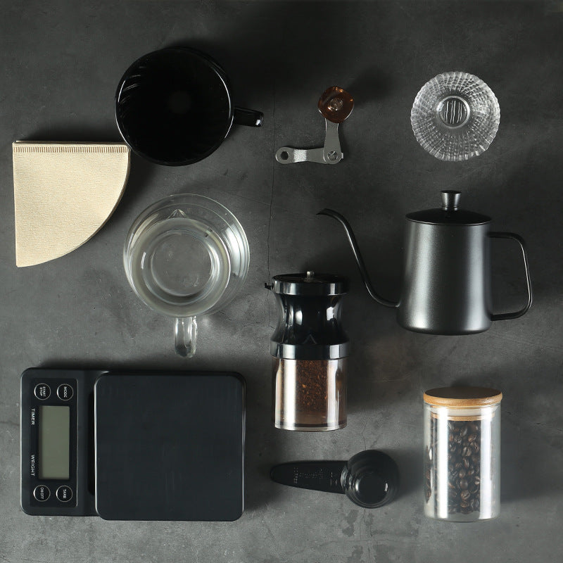 Professional Portable V60 Pour-Over Coffee Kit - Outdoor Camping Master Set