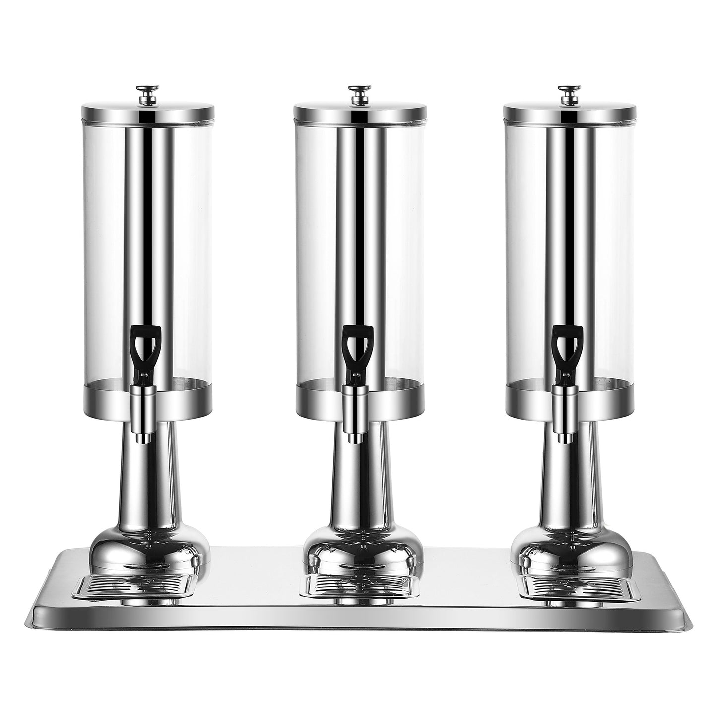 Professional Stainless Steel Beverage Dispenser - High-Capacity Juice Tower