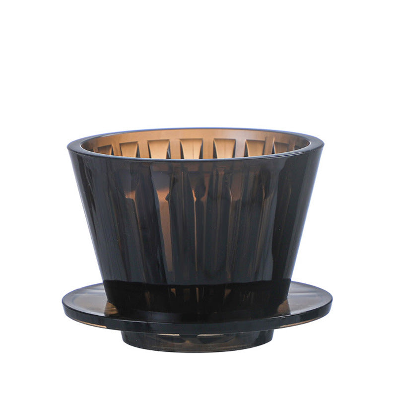 Double-Layer Borosilicate Glass V60 Coffee Server Set